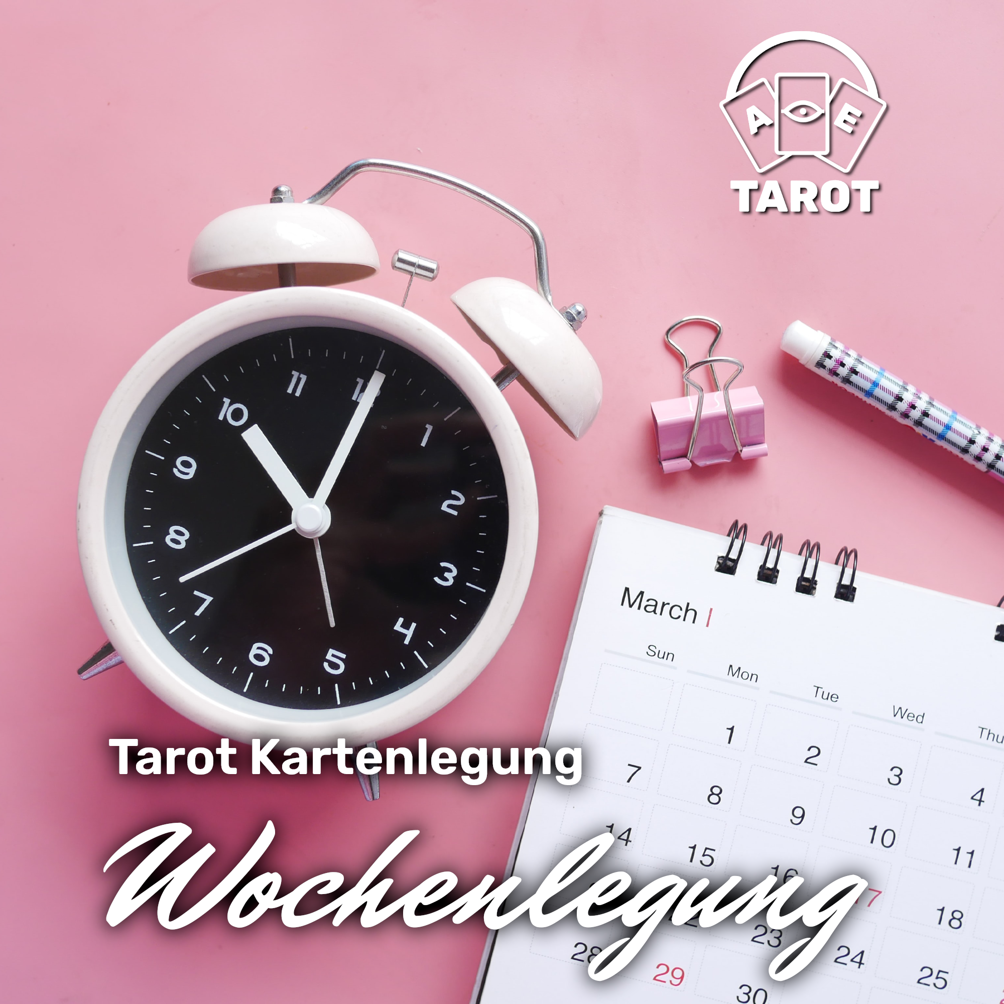 Tarot Wochenhoroskop Videoaufnahme Kartenlesung in 24 Stunden Kartenlegung