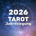 Tarot Jahreslegung 2026 Videoaufnahme Kartenlesung in 24 Stunden mindestens 45 Minuten langes Video