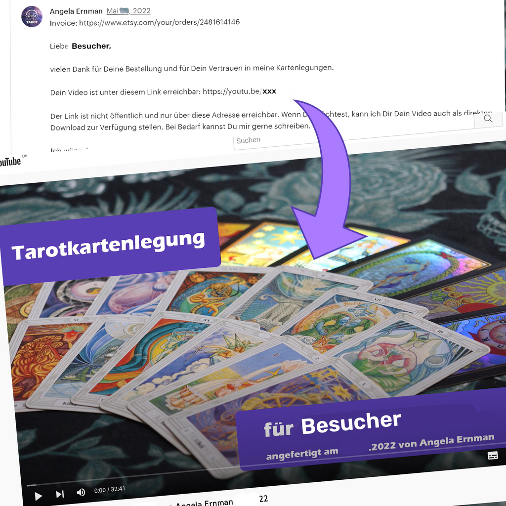 Tarot Kartenlegung Videoaufnahme Liebe Freundschaft Kartenlesung in 24 Stunden Kartenlegung